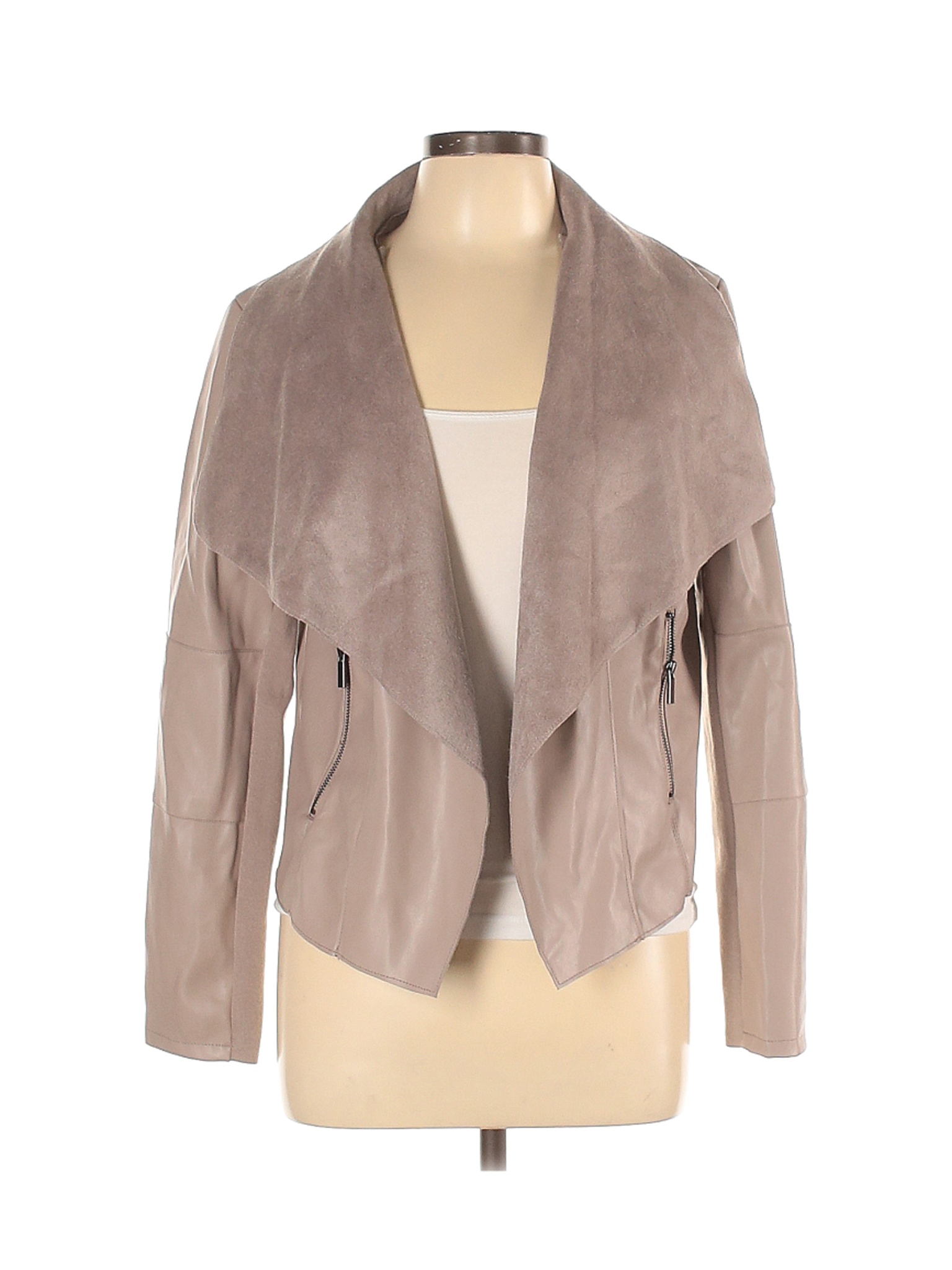 Bagatelle - Pre-Owned Bagatelle Women's Size L Faux Leather Jacket ...