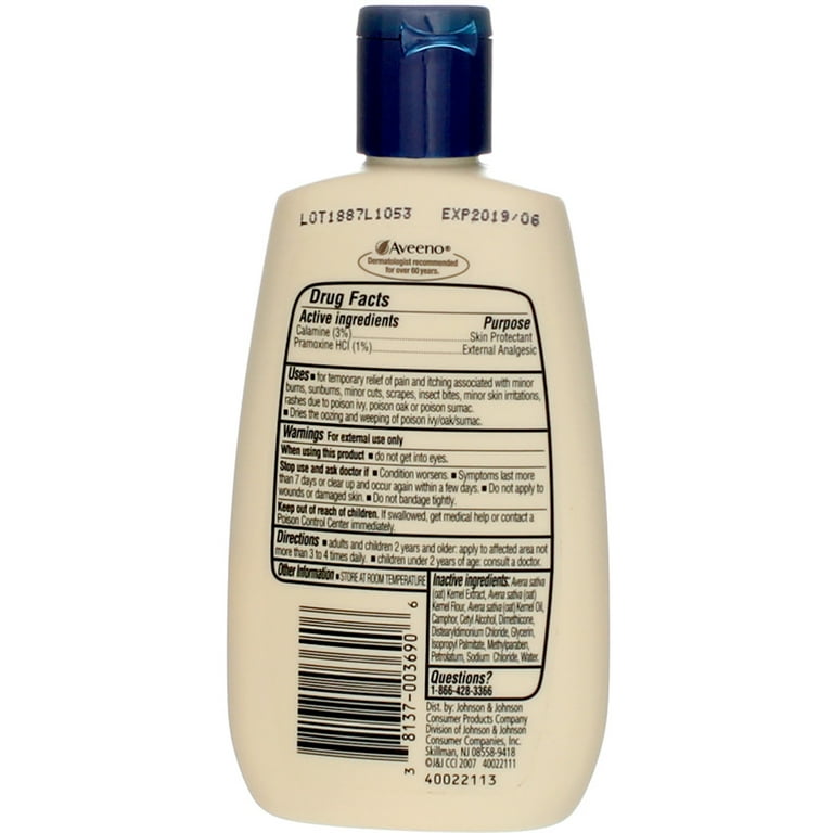AVEENO Anti-Itch Lotion 4 oz (Pack of 6) - Walmart.com