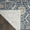 thumbnail image 5 of Nourison Silken Weave Floral Blue 8'10" x 11'10" Area Rug, (9x12), 5 of 8