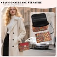 thumbnail image 3 of Pzuqiu Aztec Tribal Leather Crossbody Bags for Women Versatile Exquisite Soft Leather Quilted Shoulder Bag with Chain Strap Craftsmanship Trendy Compact for Daily Use, 3 of 7
