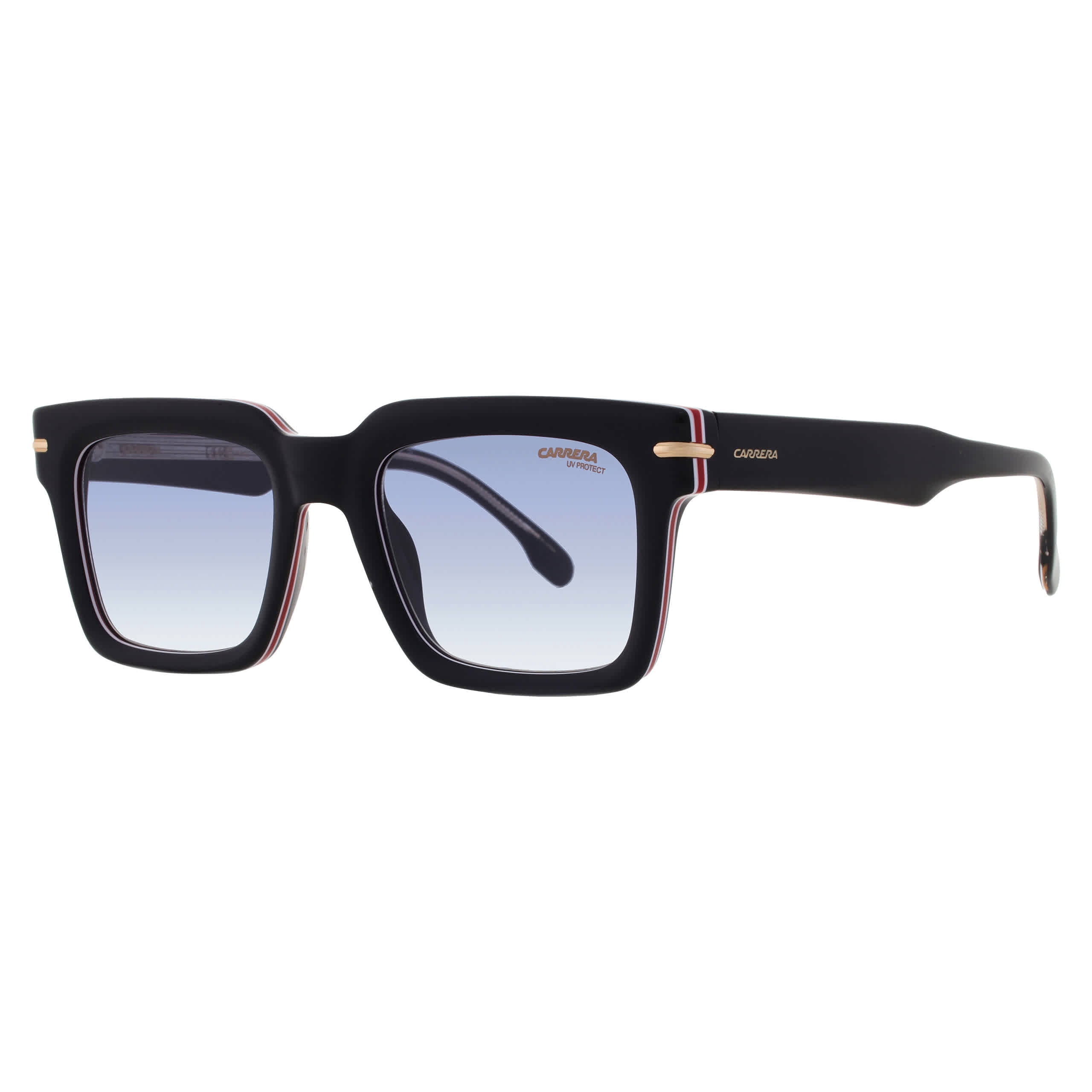 Carrera 27 Men's Black/Red Oversize Navigator Sunglasses - CA27