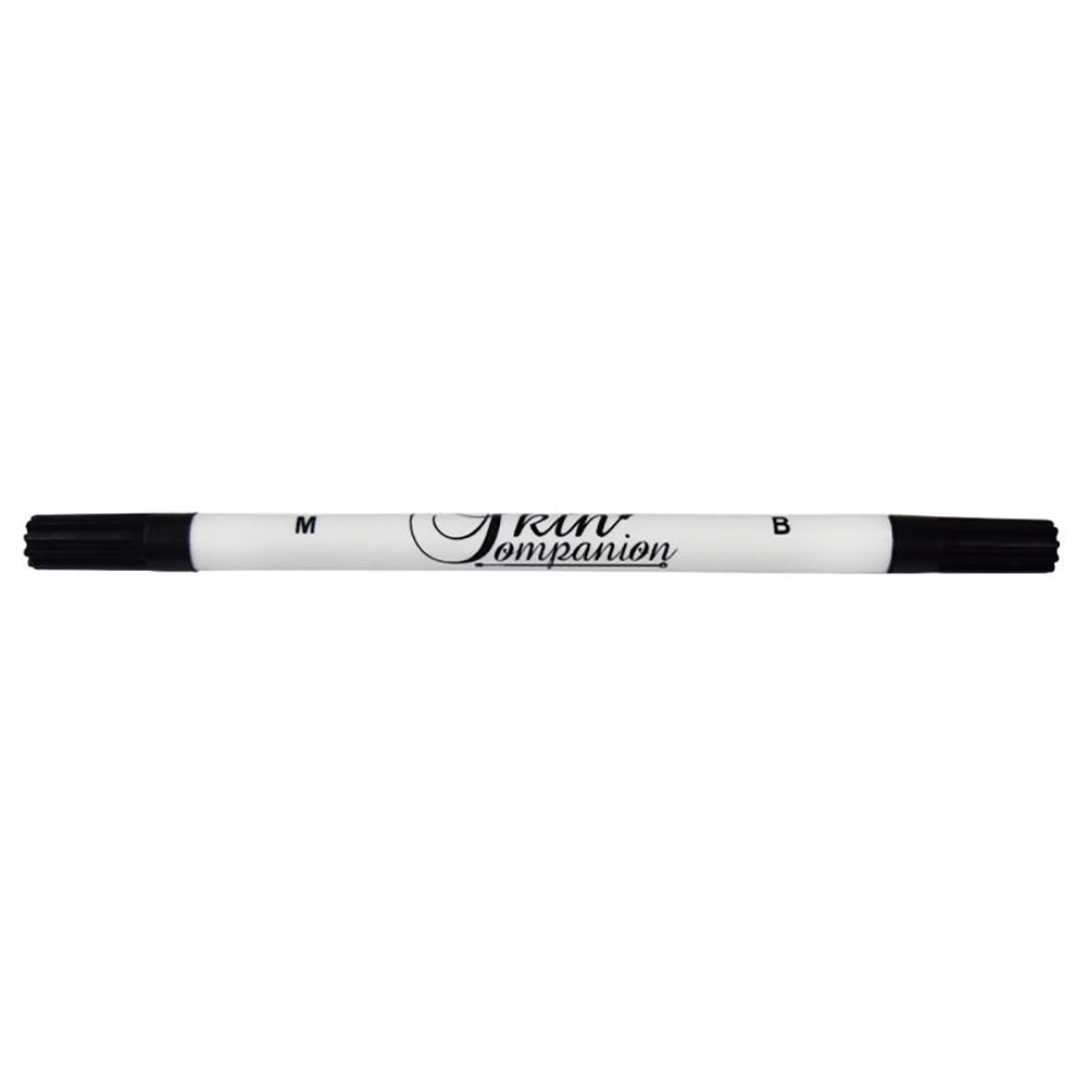 Skin Companion Twin Tip Black Skin Marker Pen (1 Pieces)