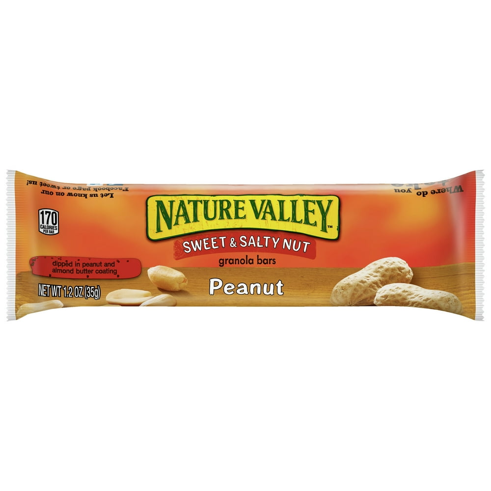Nature Valley Peanut Sweet & Salty Nut Granola Bar, 1.2 OZ Walmart