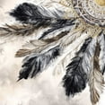 thumbnail image 2 of Watts, Eva 20x20 White Modern Wood Framed Museum Art Print Titled - Necklace of Feathers II, 2 of 4