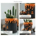 thumbnail image 4 of Décorations d'Halloween Extérieures, Pot de Fleurs en Résine Simulée - Décoration Extérieure avec Citrouille et Accessoires Squelettes, 4 of 6