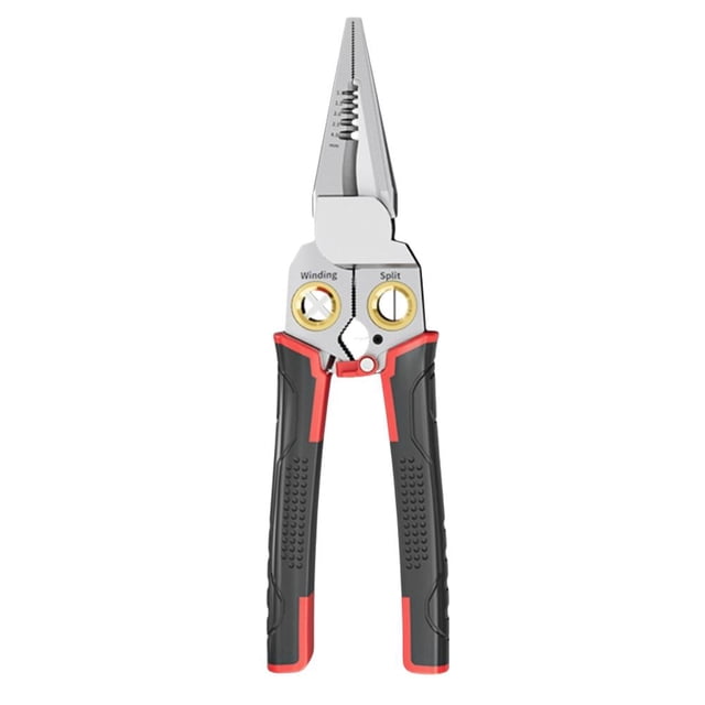 Professional Multi-Functional Wire Stripper Plier for Cable & Wire Cutting/Stripping, Stainless Steel Construction with AUTO 3CR13