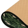 thumbnail image 4 of Vivid Floral Design Long Area Rug 72" x 24" Non-Slip Polyester with Cotton Padding, 4 of 7