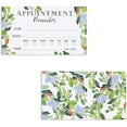 thumbnail image 4 of Paper Junkie Appointment Reminder Cards - 200 Pack, 3.5 x 2 In, Green Foliage, Double-Sided - Salon & Barber, Dental & Therapy Client Appointment Cards, 4 of 6