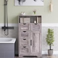 thumbnail image 2 of Radirus Storage Cabinet with 5 Drawers and 1 Door, Bathroom Organizer for Efficient Storage and Organization, 2 of 8