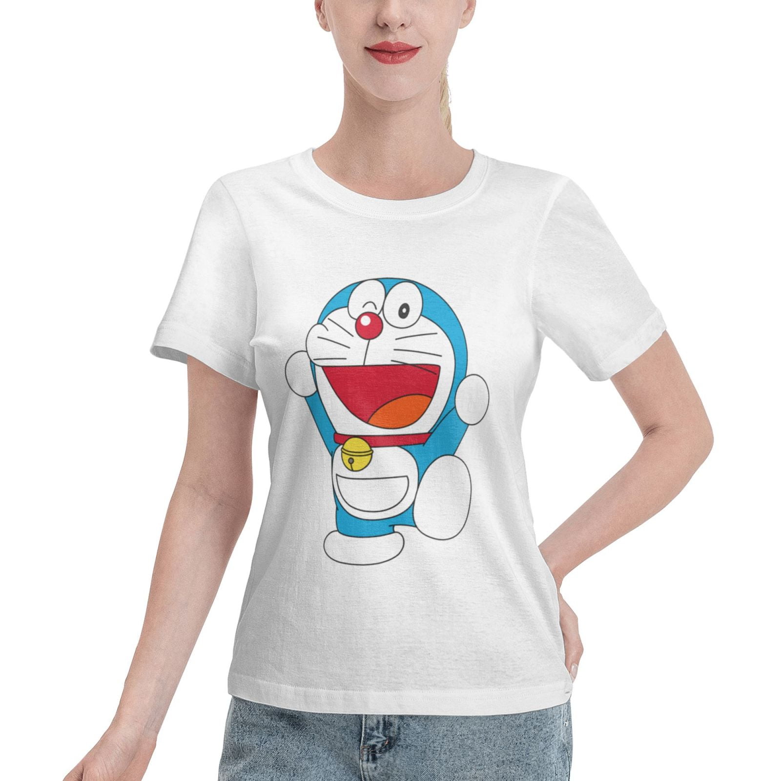 Doraemon printed t shirts Clearance
