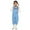 Sky Blue, variant on WEIYLL Girls Bodysuits Independence Day Striped Printed Overalls Shorts Pocket Suspender Sleeveless Purple Toddler Overalls for 2-3 Years