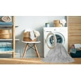 thumbnail image 2 of Ahgly Company Machine Washable Indoor Rectangle Transitional Gray Cloud Gray Area Rugs, 5' x 7', 2 of 7