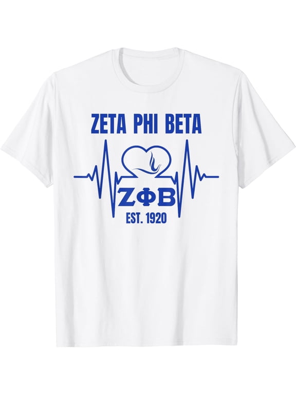 Zeta Phi Beta Sorority Sisterhood Cotton T-Shirt Men's and women's Printed tee Summer Short Sleeve Fun Tops
