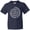 Navy, variant on Pi Day Pi Numerals in Spiral Youth T-Shirt