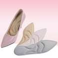 thumbnail image 4 of Xinyolin 1 Pair Women Feet Massage Pointed High Heels Breathable Sponge Shoe Insoles Pads, 4 of 8