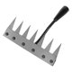 thumbnail image 3 of Rake de malezas versátil con jardín de hierba, herramienta de mano eficiente resistente que afloja la herramienta de tracción de la hierba del jardín 7 consejos, 3 of 8