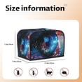thumbnail image 5 of Fotbe Modern Colorful Eyes for Two Slice Toaster Cover, Fingerprint Protector, Super Soft Appliance Cover And Dust Cover,Bread Dust Cover & Fingerprint Protection, 5 of 7