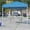 Blue, variant on Flash Furniture Outdoor Bundle Tailgate Tent Set 2 Piece (JJGZ88183ZWH)