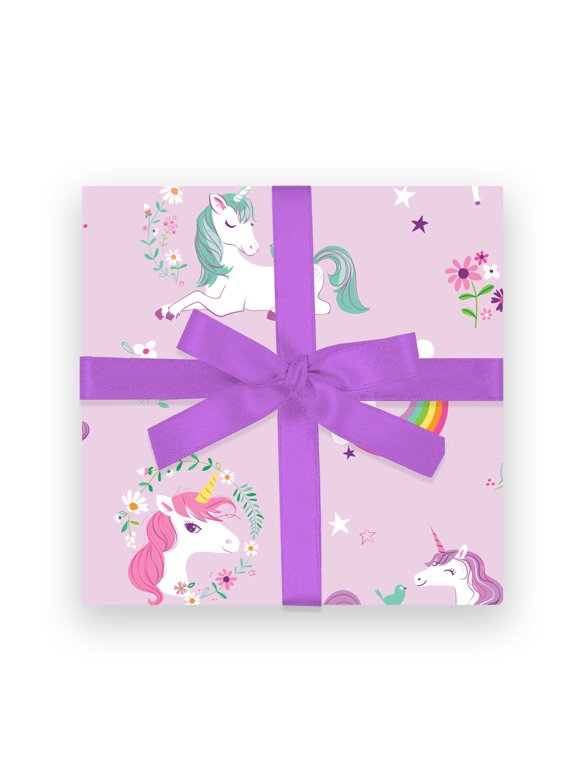 Unicorn Gift Wrap in Unicorn Party Supplies