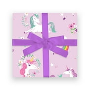Gift Wrap Paper Sheets - Unicorns and Rainbows | Sea Urchin Studio