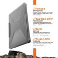 thumbnail image 2 of UAG HP Chromebook 11a G8 EE (Only Compatible with 16W64UT#ABA) Case Plyo Feather-Light Rugged Military Drop Tested Protective Laptop Cover, Ash, 2 of 7