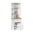 thumbnail image 4 of Bowery Hill Modern Engineered Wood Storage Tower in White Finish, 4 of 14