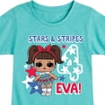thumbnail image 3 of LOL Surprise! Americana - 4th of July - Stars & Stripes 4 Eva - Toddler & Youth Girls Short Sleeve Graphic T-Shirt, 3 of 5