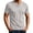 Gray, variant on Men's Vintage V Neck T-Shirt Short Sleeve Regular Fitted Notch Neck Soft Plain Shirts Everyday Daily Tee Tops