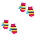 thumbnail image 2 of Minnieouse 1 par de manoplas para niños, manoplas cómodas y coloridas para niños pequeños, funda para calentar las manos, manoplas para niños al aire Rosa roja 2piezas Minnieouse CBP385402, 2 of 5