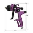 thumbnail image 2 of High Atomization Sheet Metal Car Furniture Maintenance Environmental Protection Low Pressure Manual Spray Gun 1.3 Cup 600ml, 2 of 7