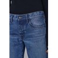 thumbnail image 3 of Pantalones vaqueros de pierna recta retro de moda de alta calidad para primavera y otoño pantalones vaqueros de cintura alta informales simples para mujer, 3 of 5