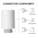 thumbnail image 4 of Controlador de temperatura de pantalla táctil HY367RT ZigBee, radiador termostático, controla Romacci  Termostato del radiador, 4 of 7
