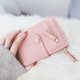 thumbnail image 3 of Women's Wallets Small Wallets Zipper Wallets Card Holders (Black), 3 of 5