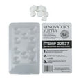 thumbnail image 6 of Renovators Supply Silicone Door Stopper Tip 5/8" White Premium Silicone Door Stopper Tips 10 Replacement Caps, 6 of 12