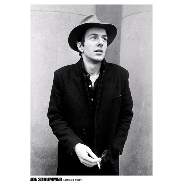 Joe Strummer-Póster pintura decorativa Arte la pared para Bar garaje 50x70cm