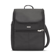 Anti-Theft - Classic Small Convertible Backpack 8.5 x 12 x 3 Black