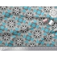 thumbnail image 1 of Soimoi Poly Georgette Fabric Mandala Kaleidoscope Print Fabric by The Yard 52 Inch Wide, 1 of 3