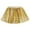 Girl Skirt-Gold, variant on KkSLirnhs XL Girls' Summer Uniform Skirt with Pleated Detail and Lightweight Material Lightweight Pleated Sequin Sparkling Dancing Mini Dress Pink