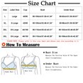 thumbnail image 2 of XFLWAM Women's Seamless Bra Push Up Bras No Underwire High Support Front Closure Front Snaps Full Coverage Easy Close Bras, 2 of 3