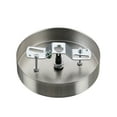 thumbnail image 3 of Aspen Creative 21512-31 Contemporary Fixture Canopy Kit, 5-1/8" Diameter, 7/16" Center Hole, Brushed Nickel, 1 Sets/Pack, 3 of 5