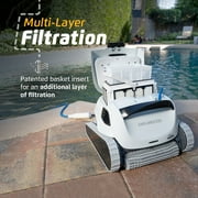 Dolphin (2026 Model) Explorer E50 Wi-Fi Robotic Pool Vacuum Cleaner Pools up to 50 FT - Waterline Scrubber Brush