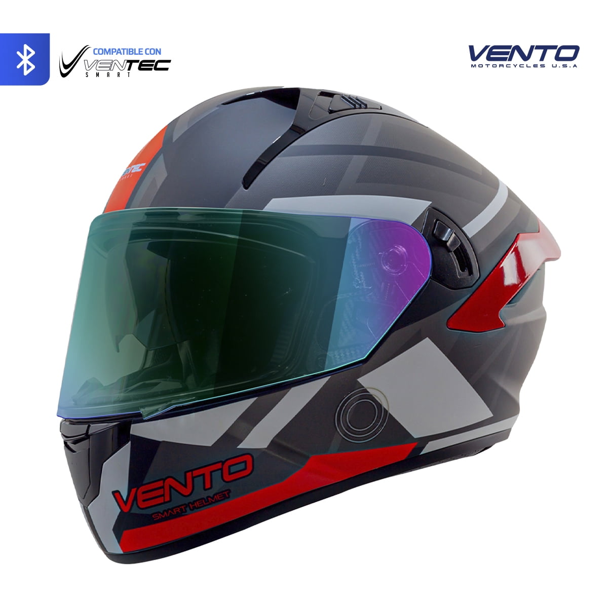 Casco Para Motocicleta VENTO CCV1 Bluetooth L Walmart en línea