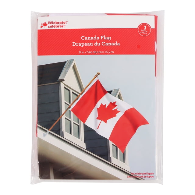 Drapeau canadien Way to Celebrate 27 po × 54 po