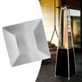 thumbnail image 6 of Aymzbd 4 Sided Outdoor Heater Reflective Shield 18x18 Inch Aluminum Top Accessories for Hole Distance 11cm, 6 of 9