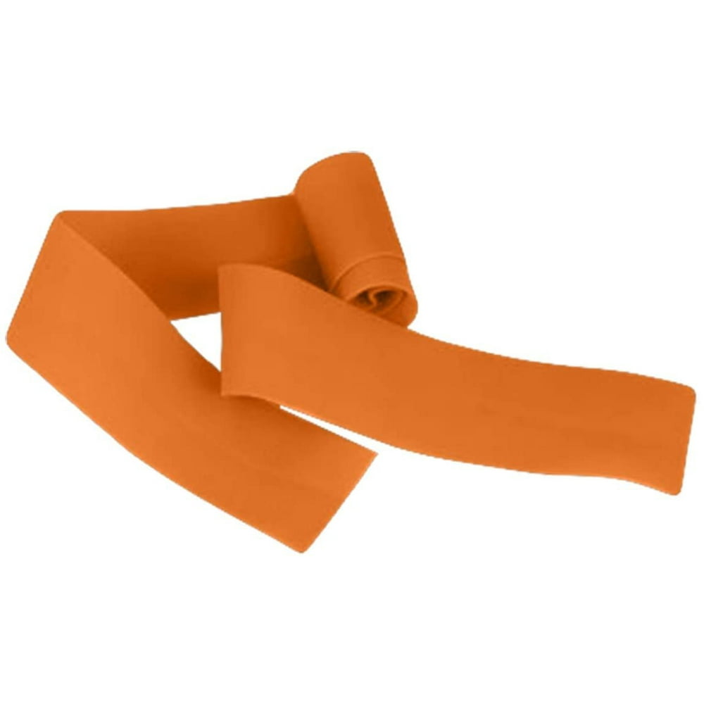 Pack of 1000 NonLatex Tourniquets, Orange 1" x 18". Disposable