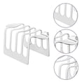 thumbnail image 3 of Soporte para rejilla para pan tostado, rejilla para pan tostado con 4 orificios para rebanadas, tostada rectangular de acero inoxidable de 4,92 pulgadas (tamaño: 4,92 * 2,56 * 2,36 pulgadas), 3 of 5