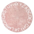 thumbnail image 1 of GUOOL Baby Round Rug Carpets Learning Play Mat Educational Non-Slip Kids Rugs pink 120cm, 1 of 9
