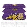 thumbnail image 2 of Minnesota Football Bedding Set Comforter Cover Set 3D Duvet Cover Bedspread Cover Quilt Cover with 1 Duvet Cover and 2 Pillowcases, No Comforter, 90"x90", 2 of 6