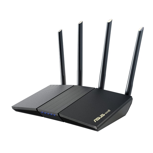 Router ASUS RT-AX3000S de doble banda WiFi 6 con VPN y AiMesh