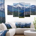 thumbnail image 1 of Frosty Mountains on Alaska - Landscape Canvas Art Print, 1 of 3